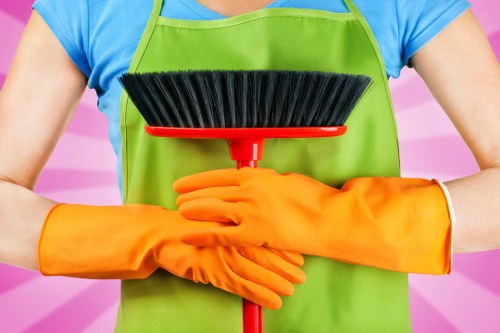 Professional deep cleaning in Westkensington kitchen area