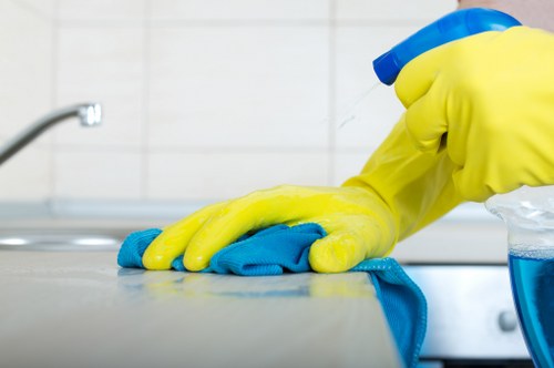 Recycling and sustainability practices at Westkensington Cleaners